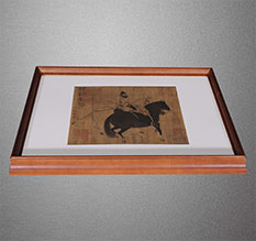 阿里地书画装裱配框服务案例