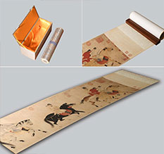 阿里地馆藏书画复制博物馆书画复制服务